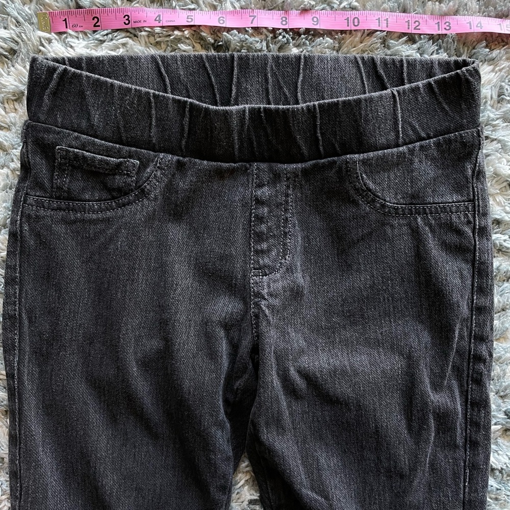 CAbi Jeans Gray Pull On Jeggings Denim Cargo Skinny Jeans - Picture 10 of 13